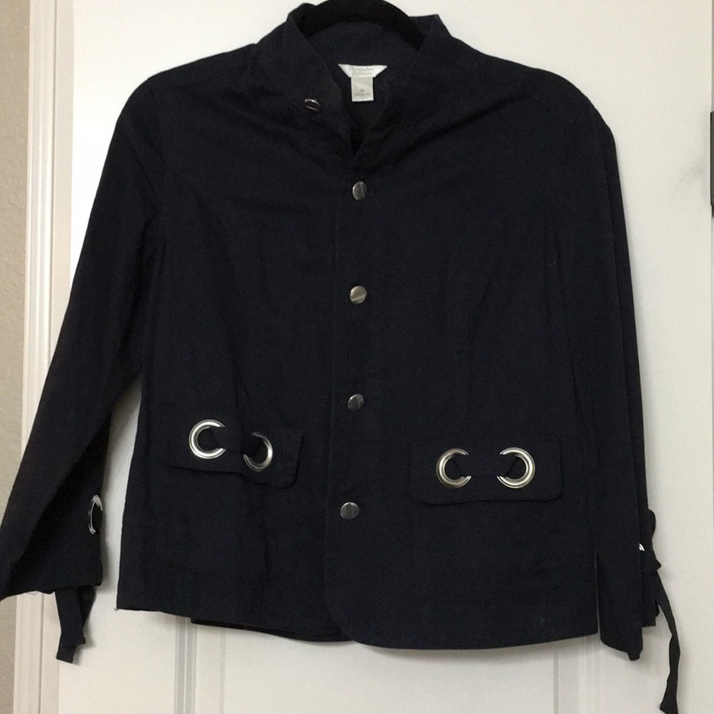 Christoper & Banks 3/4-sleeve jacket